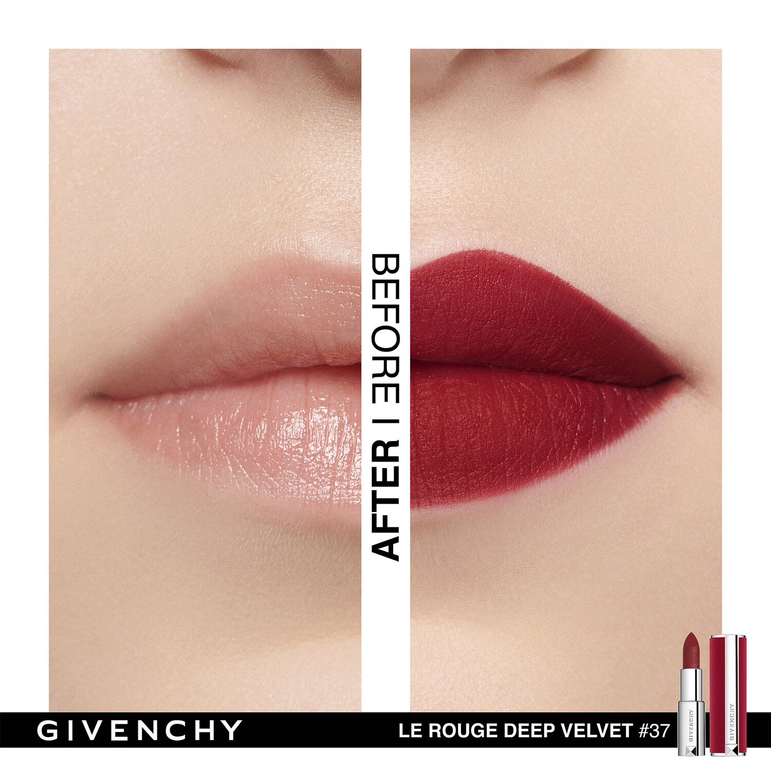 Givenchy Le Rouge Deep Velvet Fini Mat Poudré
