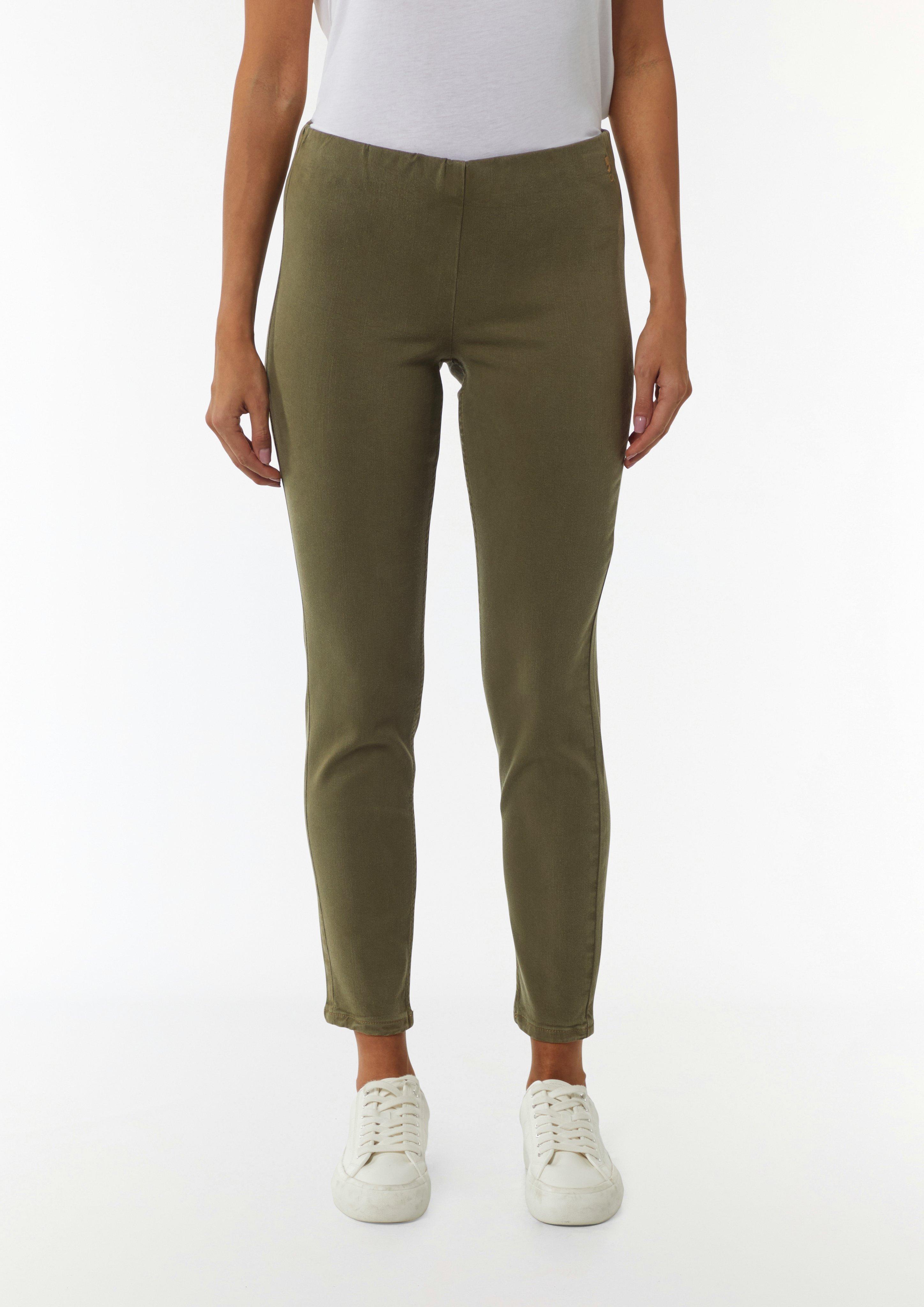 Leggings aus Lyocellmix - guacamole