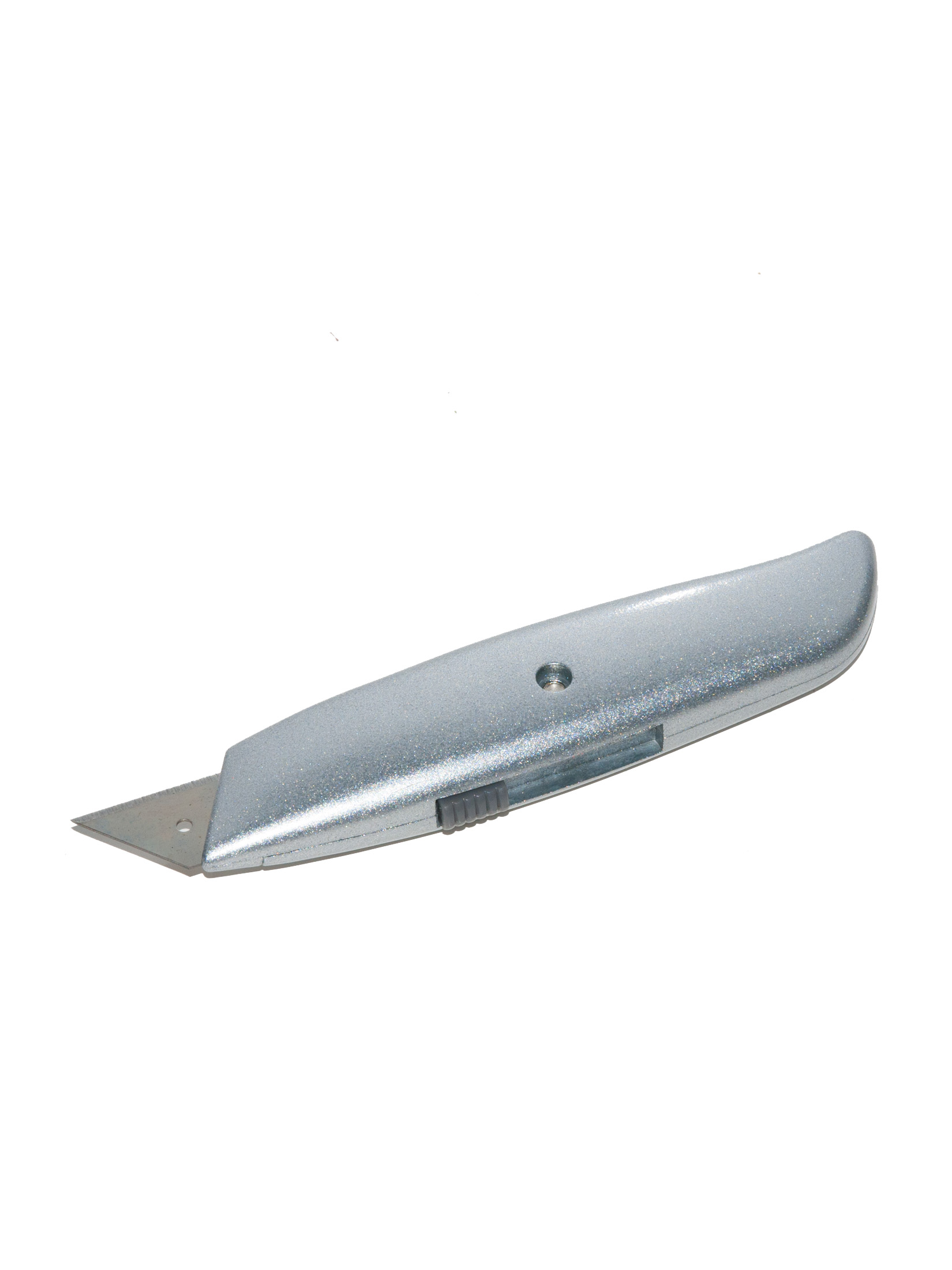 Universalmesser m. einziehb. Klinge Verlegezubehör, Silber