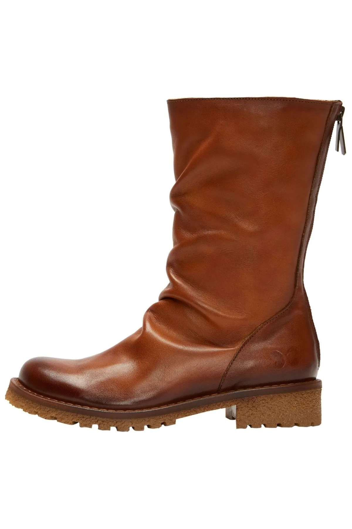 Felmini  Stiefelette - Braun - Blockabsatz