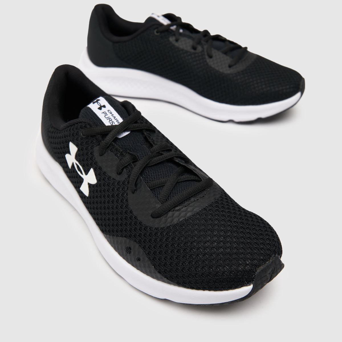 Under Armour Charged Pursuit 3 cipő fekete-fehér színben