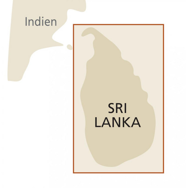 RKH WMP SRI LANKA 1:500.000 - Straßenkarte