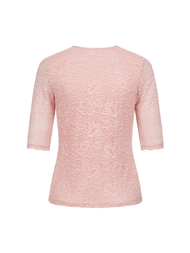 Nübler Trachtenblse kurzarm Frieda in Rose günstig kaufen