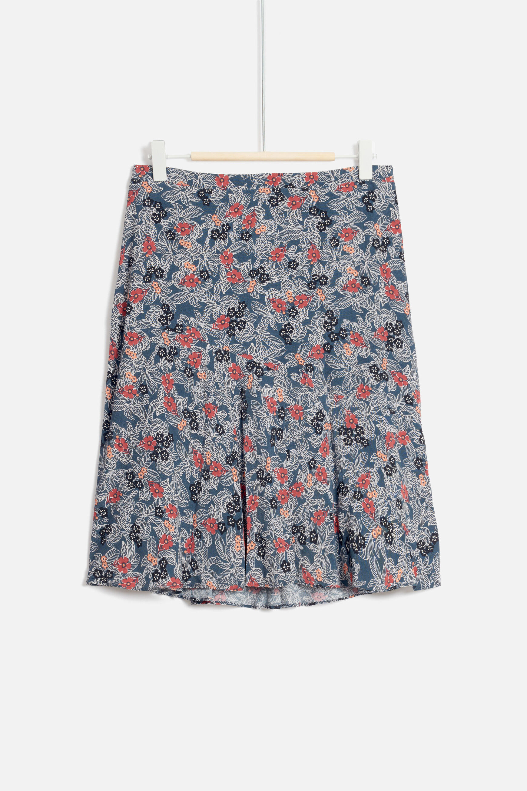 jupe sila liz bleu marine femme