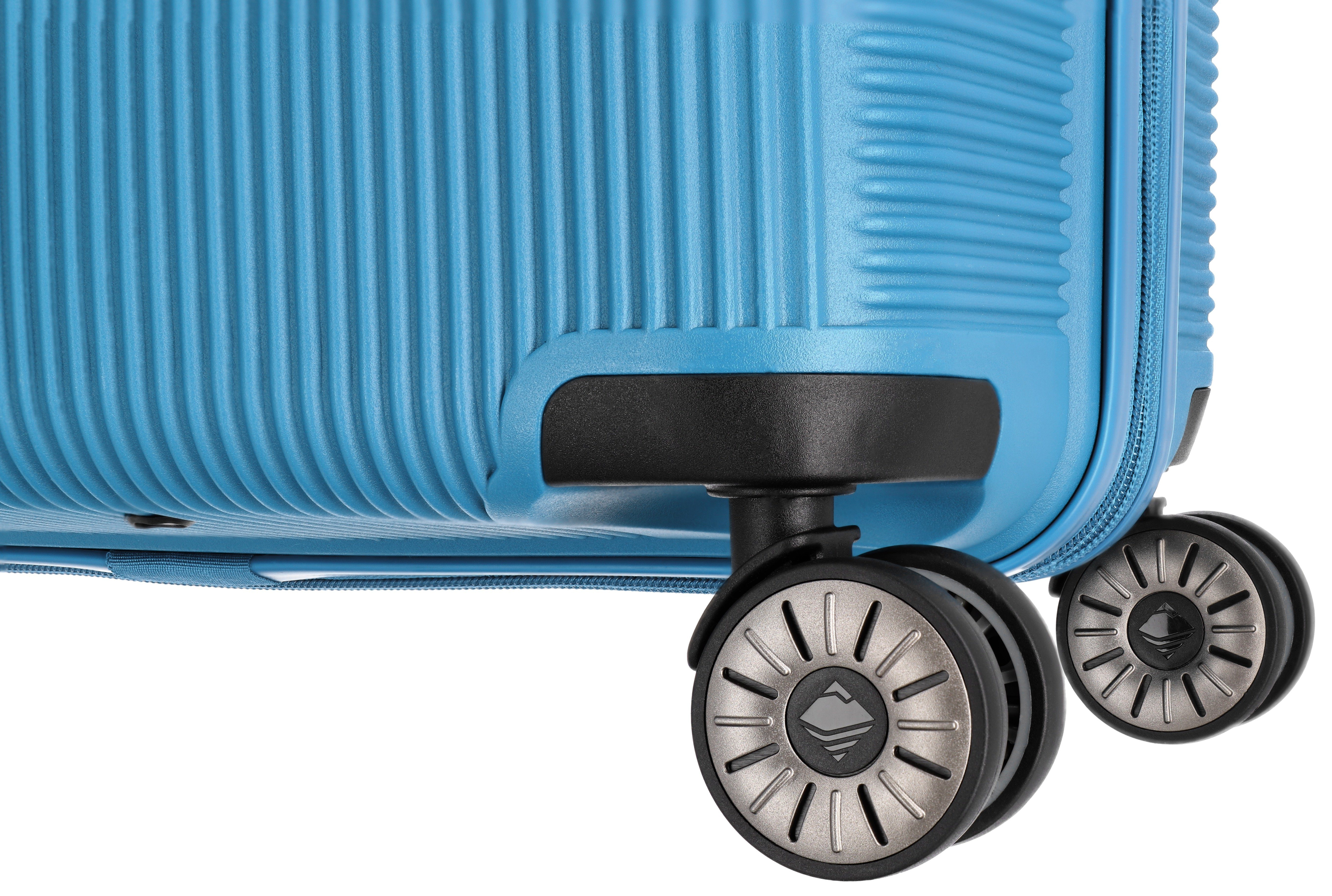 travelite Hartschalen-Trolley WAAL 4w Trolley S, 4 Rollen, in schlichtem Design