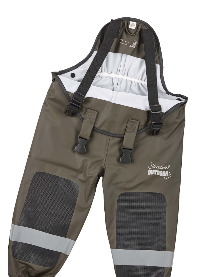 Sterntaler Funktions-Regenhose ungefüttert uni in dunkelgrün günstig kaufen