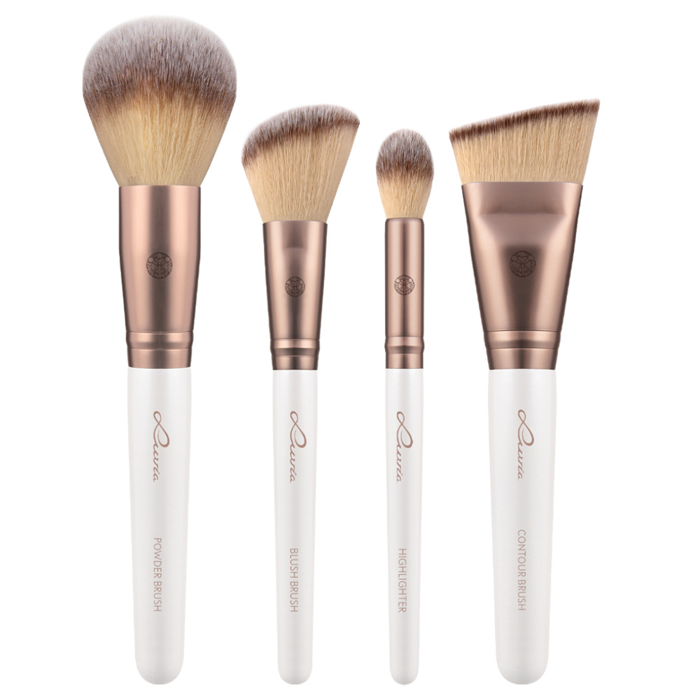 luvia Prime Vegan Pro Set de Pinceaux Visage et Yeaux