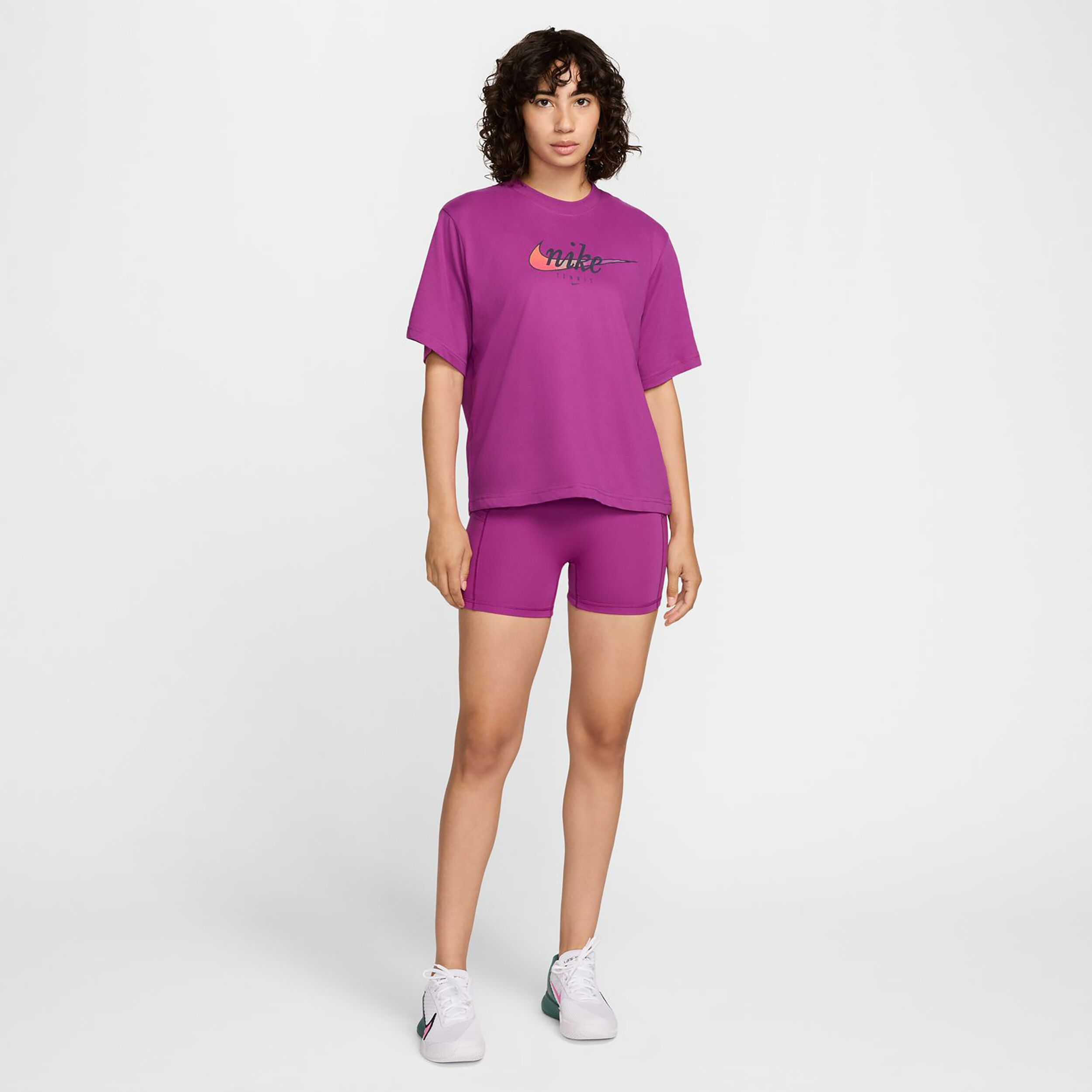 Dri-Fit Slam T-Shirt Damen - Lila