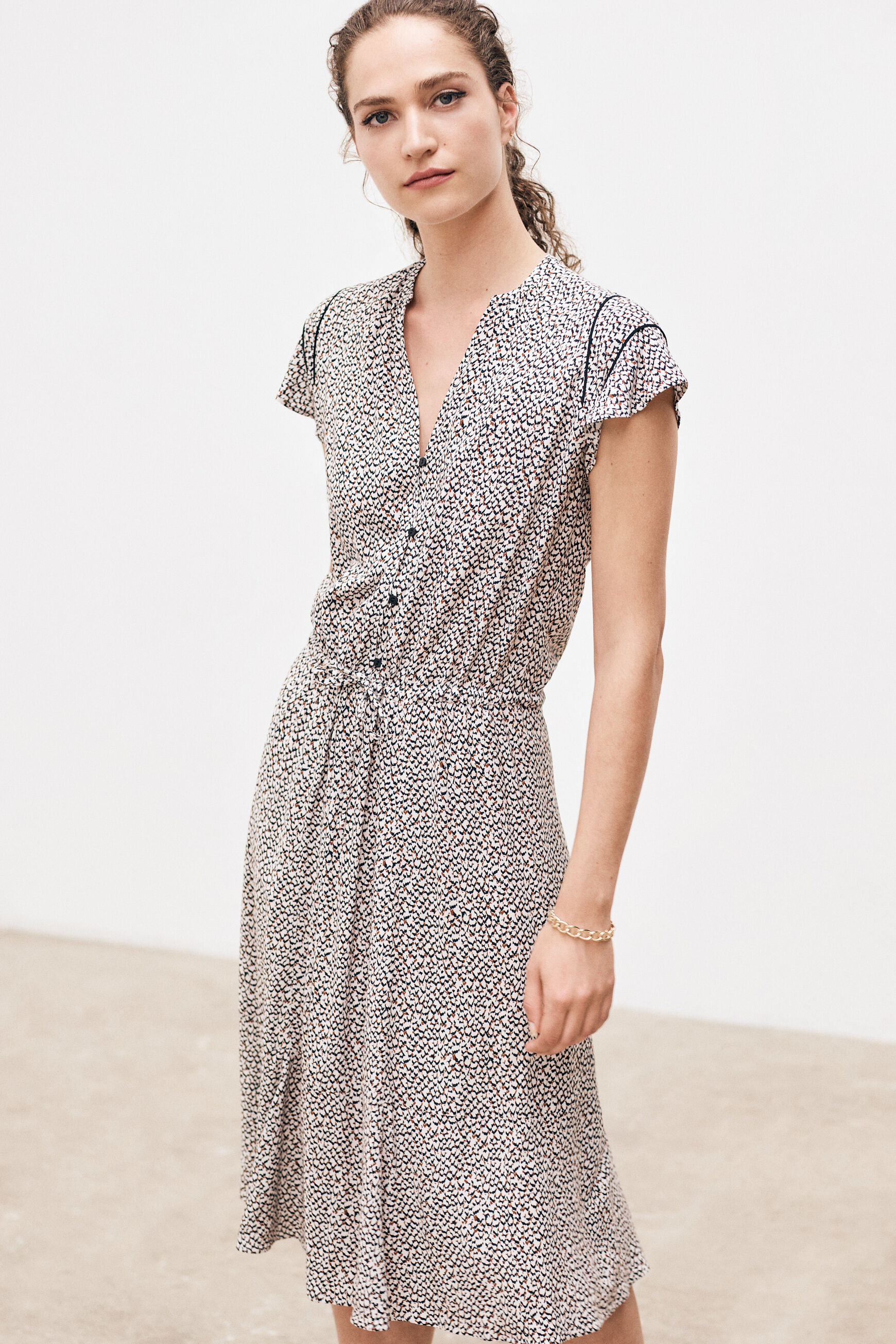 robe garett ivoire femme