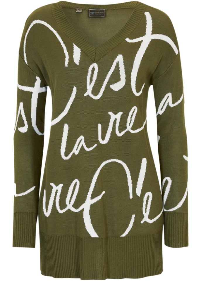 Pullover mit Schriftzug