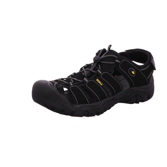 LICO Komfort Sandalen schwarz