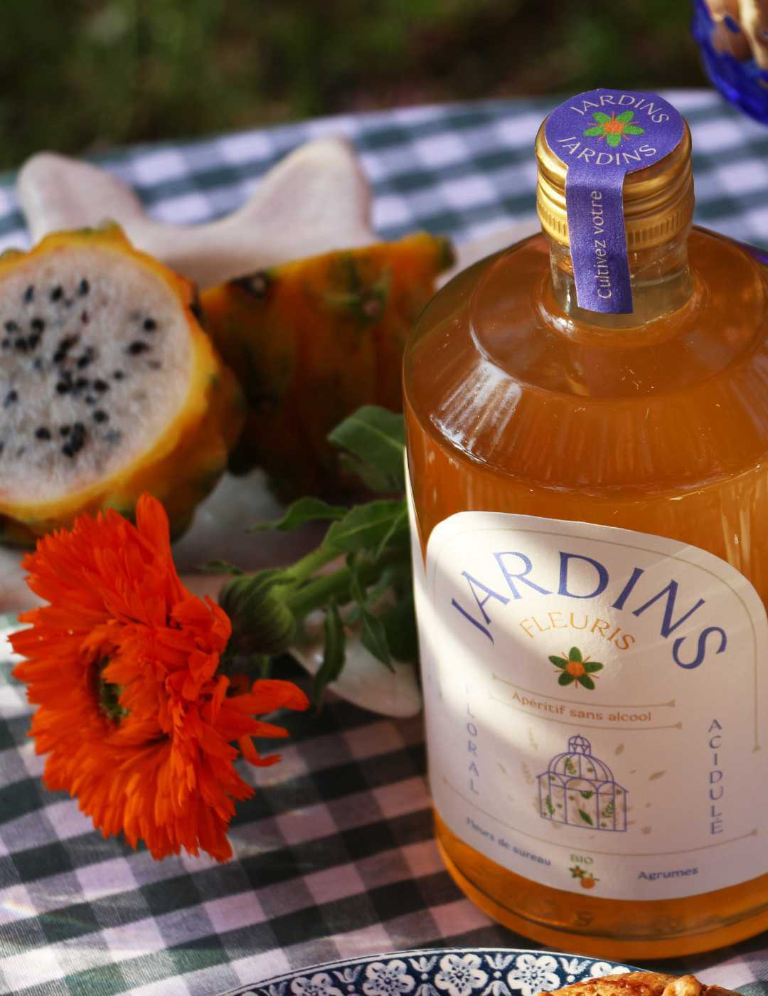 Jardins : Fleurs de sureau & Bergamote - Gueule de joie 0° |  70 cl