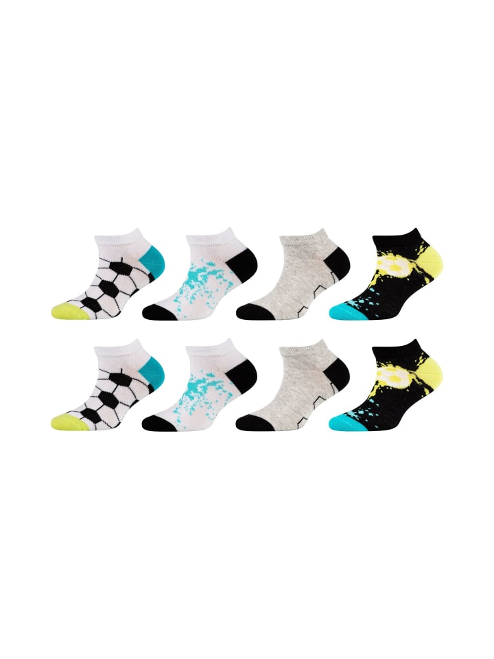 camano Sneakersocken motiv 8er Pack ca-soft in blue atoll günstig kaufen