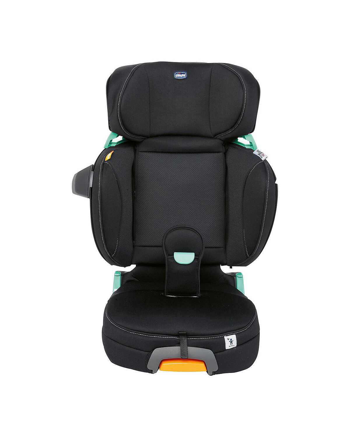 Kindersitz Fold&Go i-Size , 100-150 cm, faltbar, inkl. Seitenaufprallschutz und Bauchgurtführung