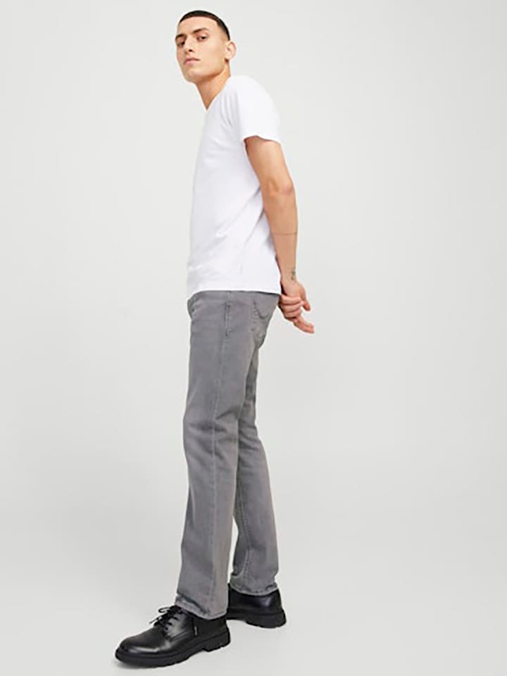 Jack & Jones Jeans - Regular fit - in Grau günstig kaufen