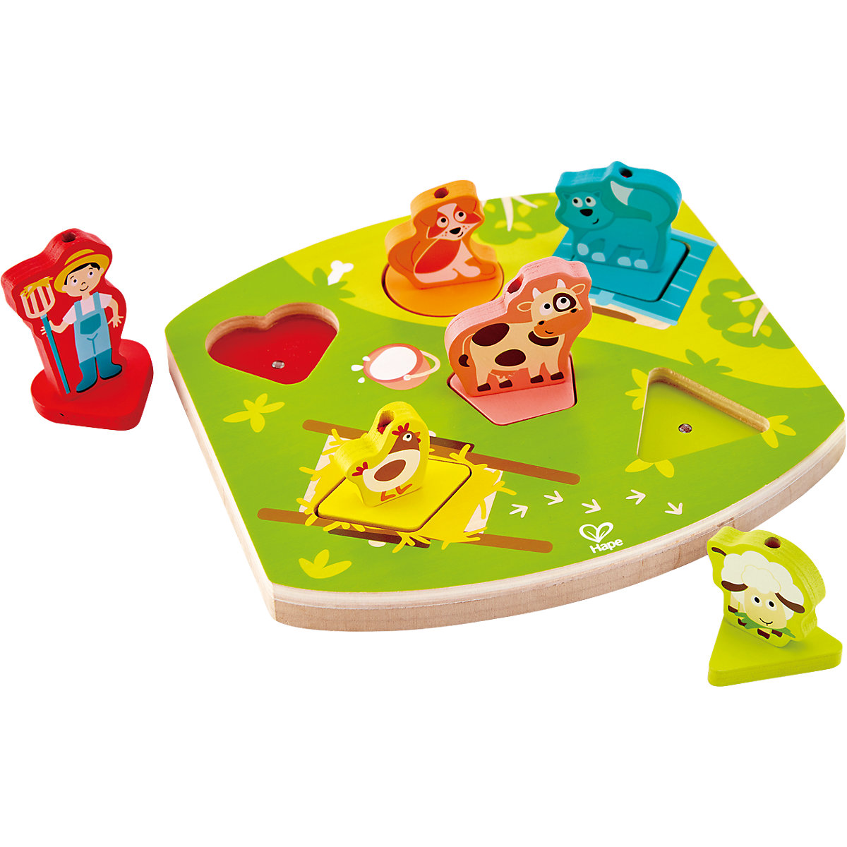 Bauernhof-Geräusche-Puzzle