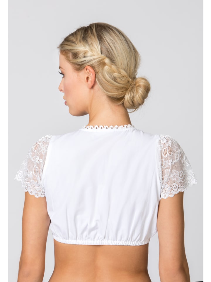 Stockerpoint Stockerpoint Dirndlbluse Meline in weiss günstig kaufen