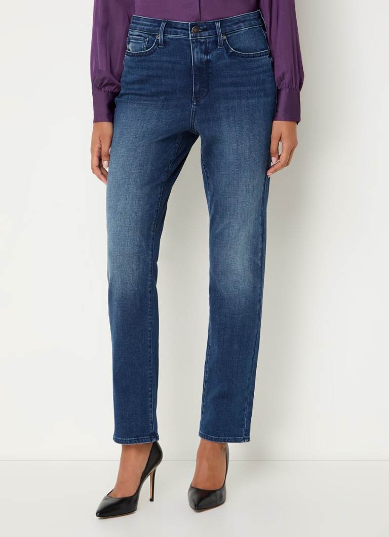 NYDJ Sheri high waist slim jeans with medium wash