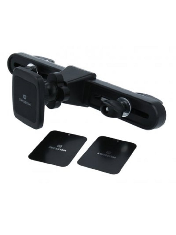 Swissten Auto-Sitzhalter mit Magnet Sicherer Halt für Tablets und Smartphones in schwarz günstig kaufen 20 cm