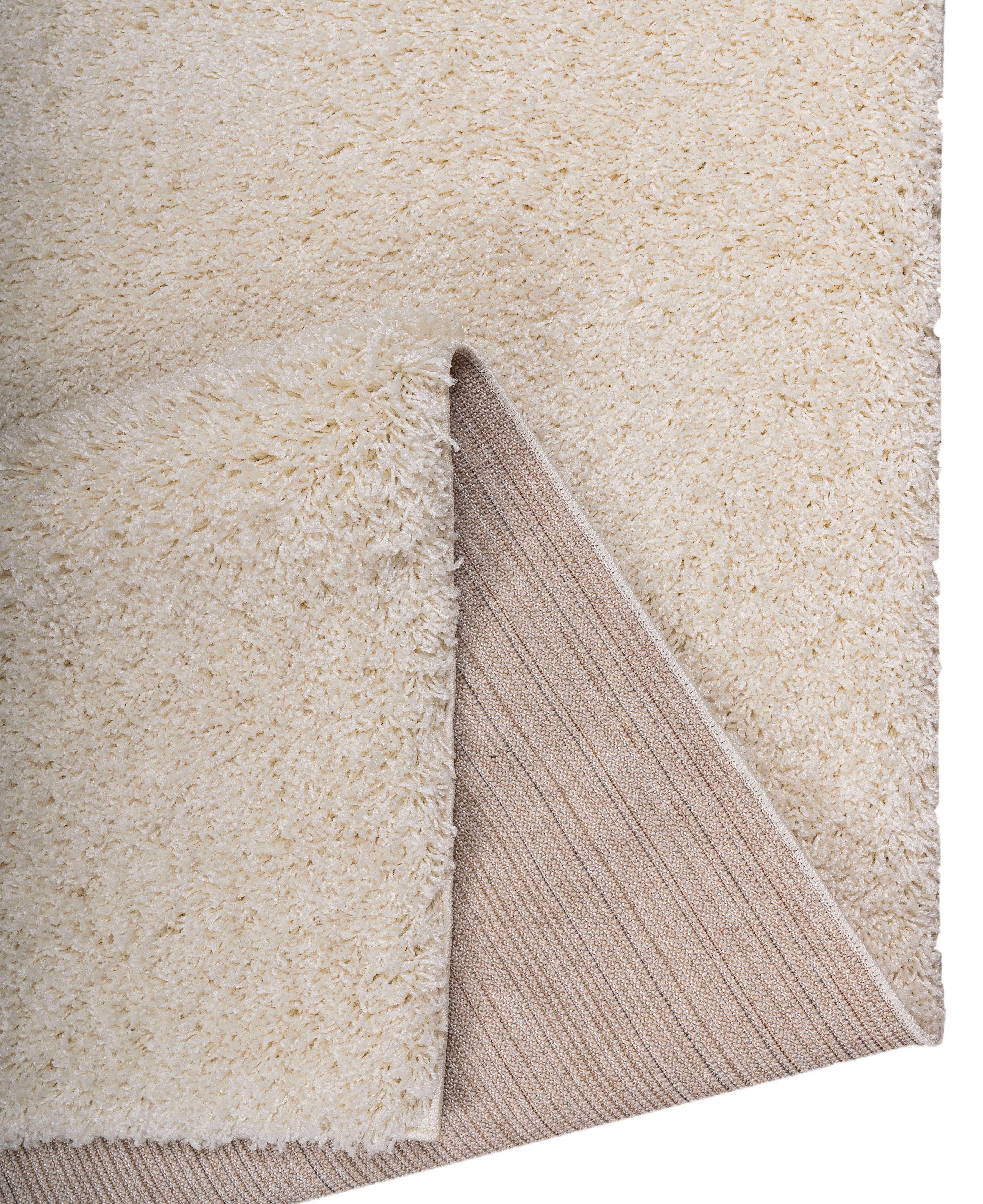 Läufer Shaggy Soft, Bruno Banani, rechteckig, Höhe: 30 mm, Läufer, Brücke, gewebt, Uni-Farben, besonders weich