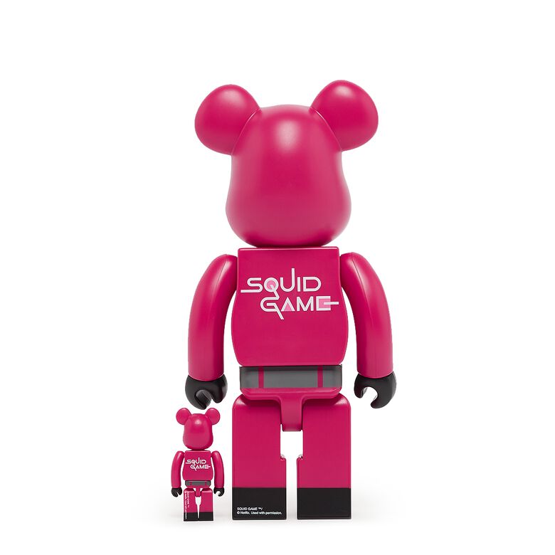 Medicom Bearbrick Squid Game Guard ○ 100% & 400% multicolor
