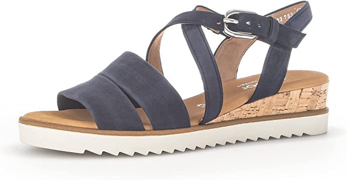 GABOR Riemchen Sandalen blau
