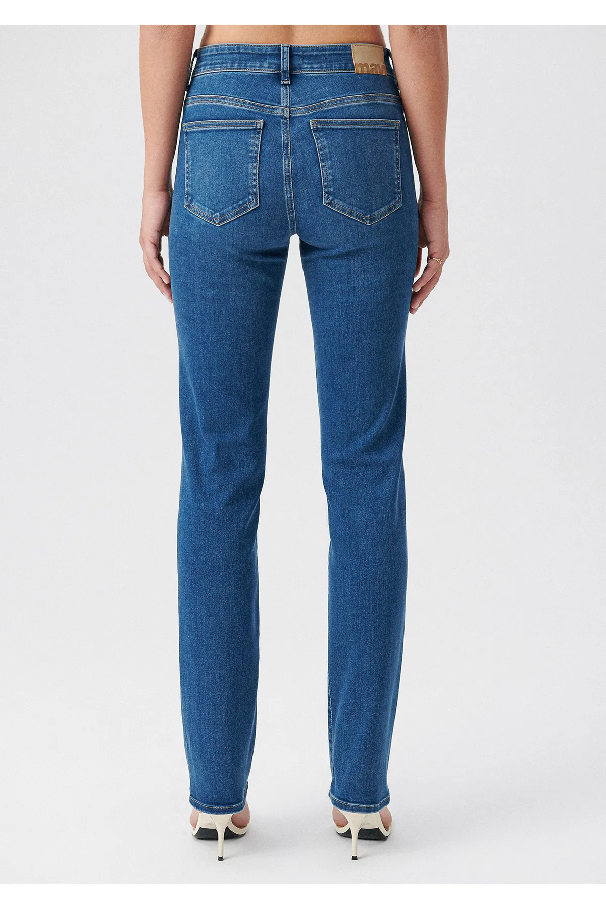 Mavi  Kendra Everyday Casual Vintage Indigoblaue Jeanshose 1074685867