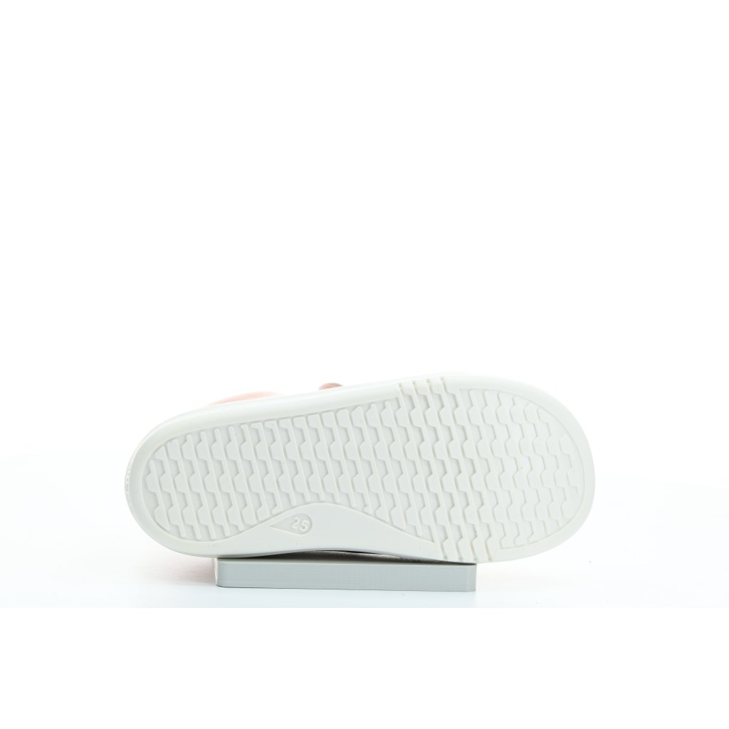 Bobux Hi Court Switch Arcitc Seashell (Silver metal/White) rosa gefütterte Stiefeletten
