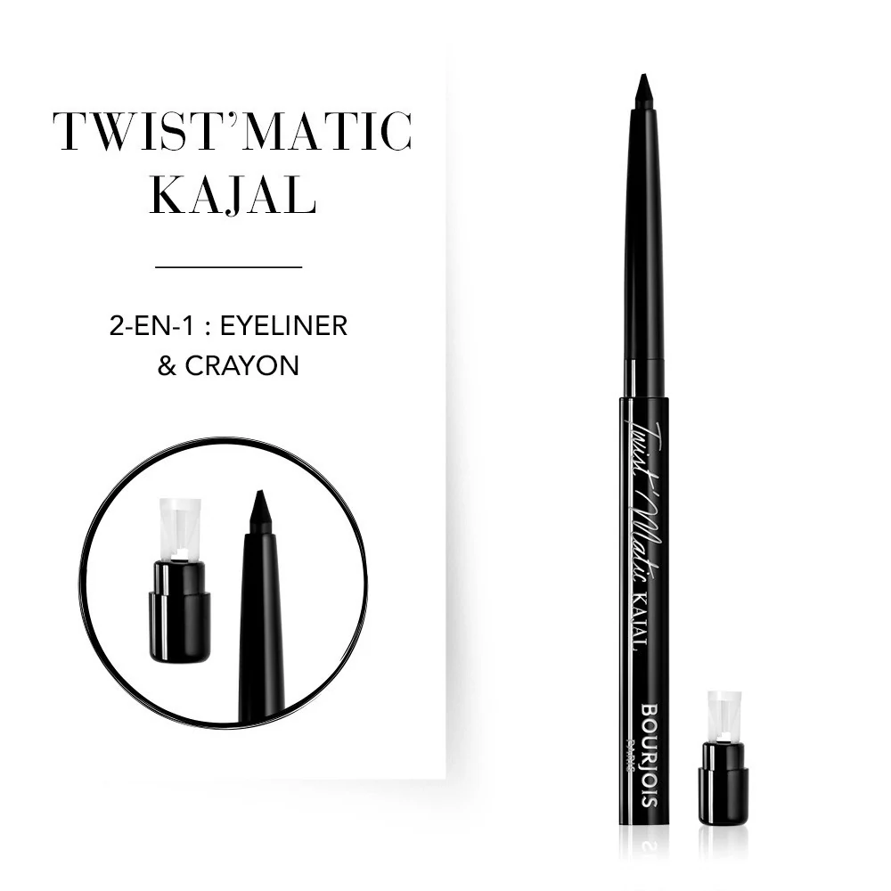Bourjois akių kontūro pieštukas TWIST'MATIC KAJAL