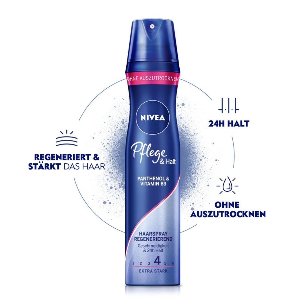 Pflege & Halt Haarspray Extra Stark