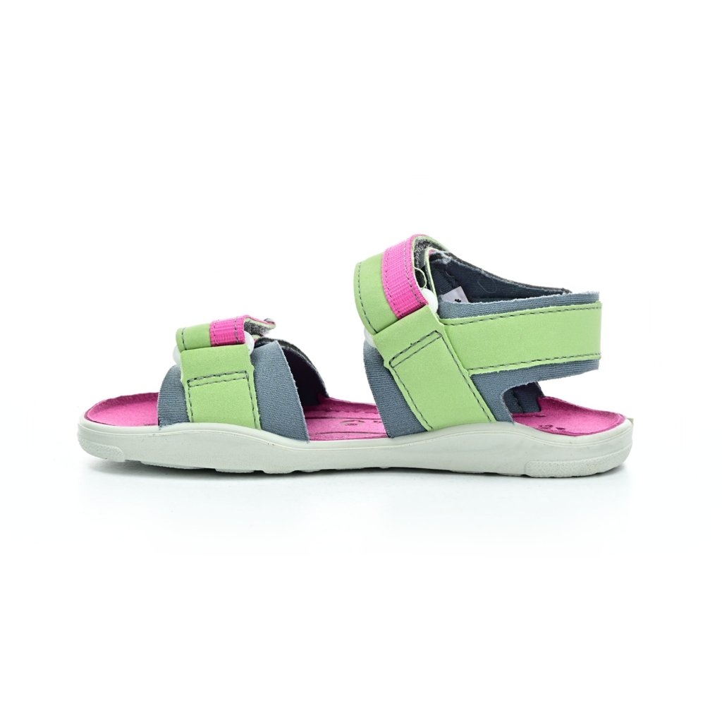 Ricosta Sydney Avocado/Grau/Pink Barfußsandalen