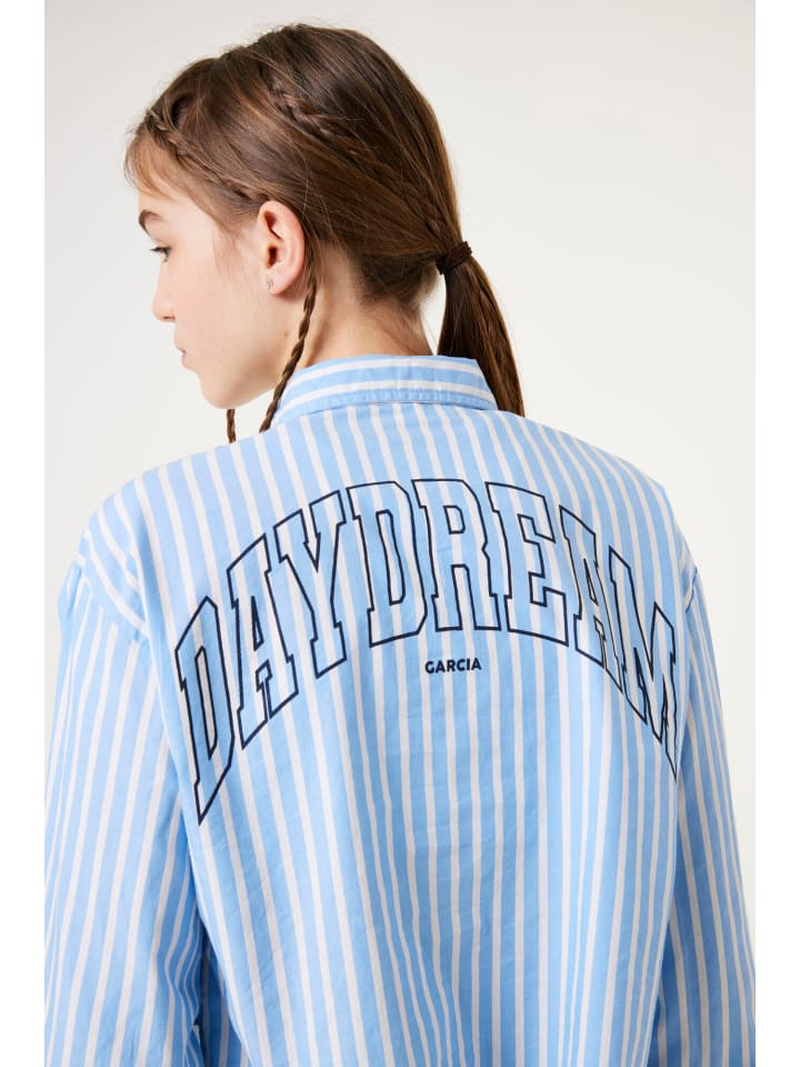 Garcia Cropped Bluse langarm in off white günstig kaufen 164-170