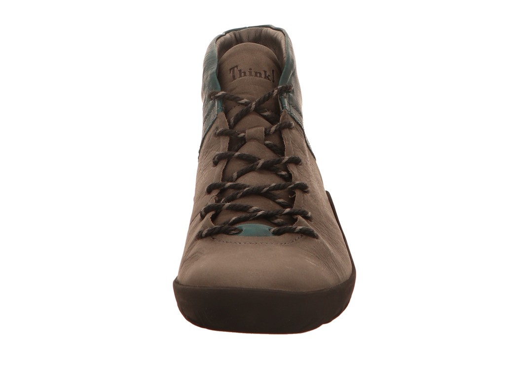 THINK Schnür-Stiefeletten grau Getscho
