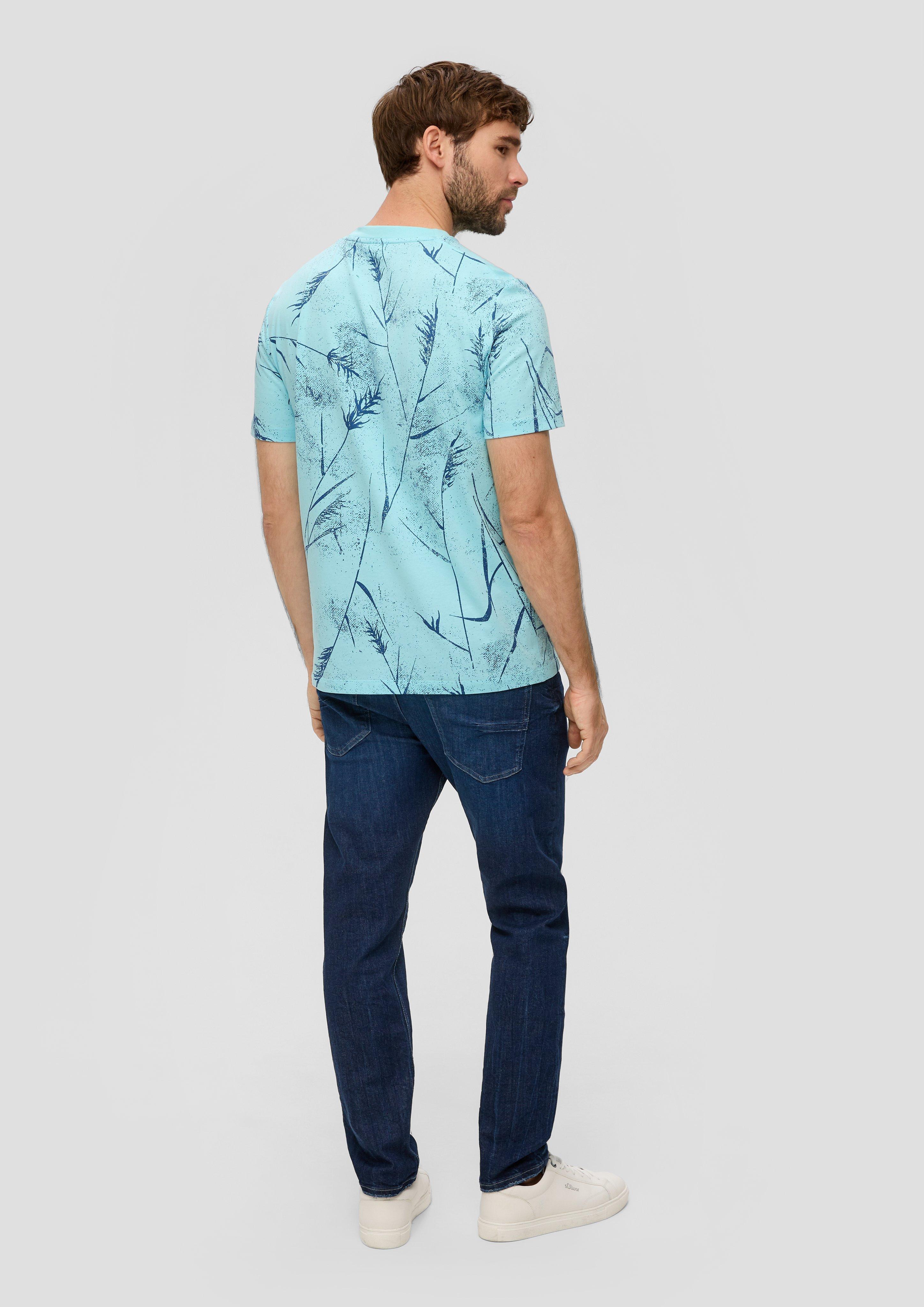 T-Shirt mit All-over-Print  2143917-60A3