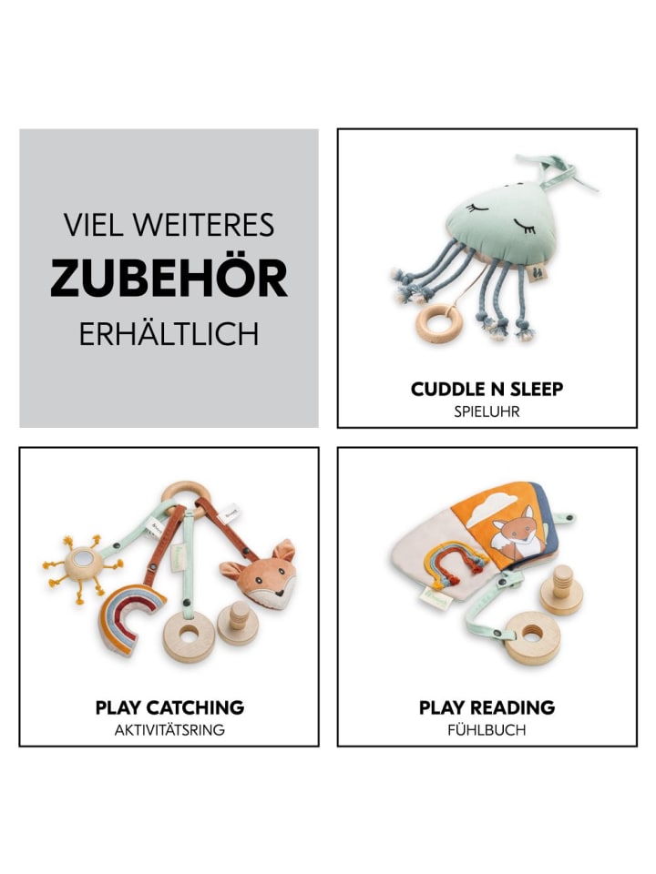 Hauck Reisebett & Laufgitter Sleep N Play SQ Set (mit Komfort-Matratze in gruen günstig kaufen onesize