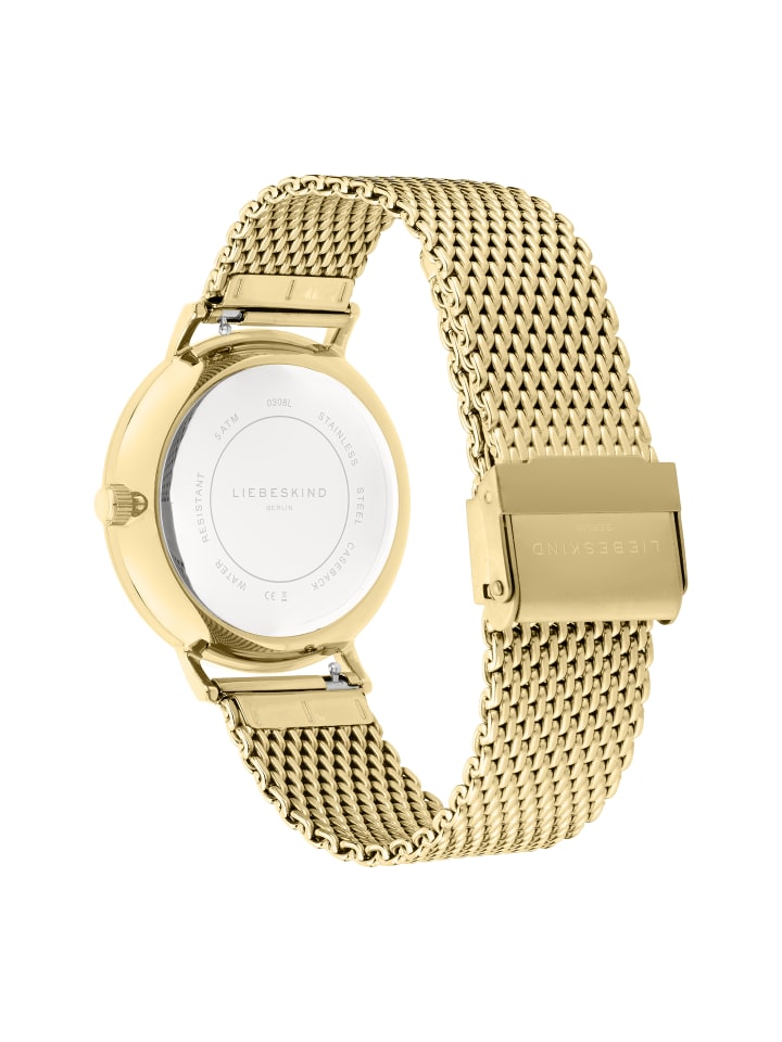 LIEBESKIND BERLIN Armbanduhr in gold günstig kaufen onesize