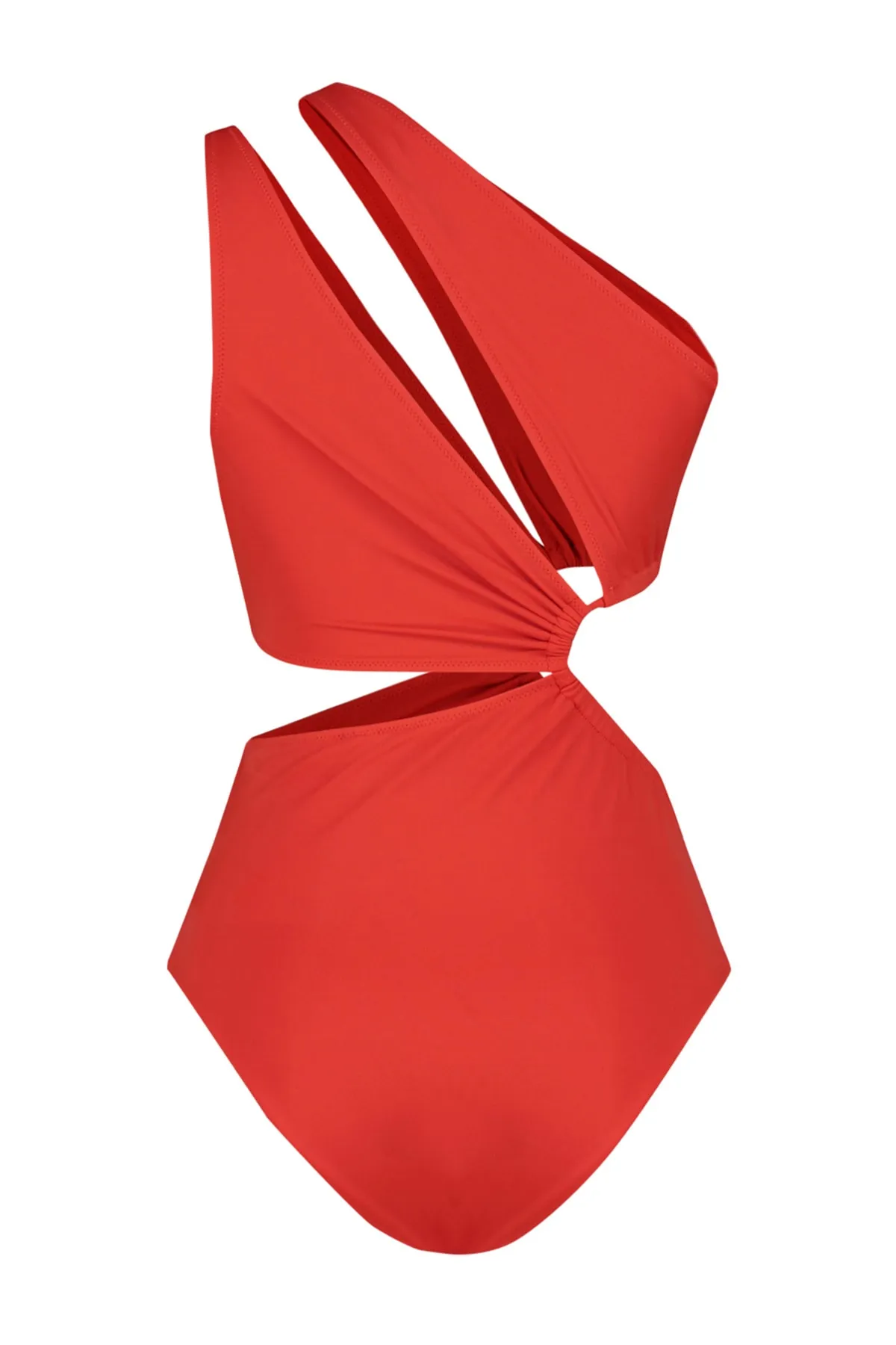 Trendyol Collection  Roter Single Shoulder Tunnel Regular Mayokini TBESS23MA00206