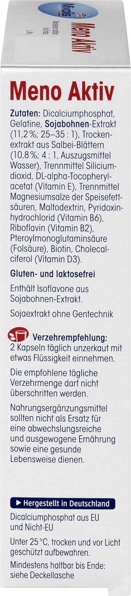 Meno Aktiv Kapseln 60 St., 33 g