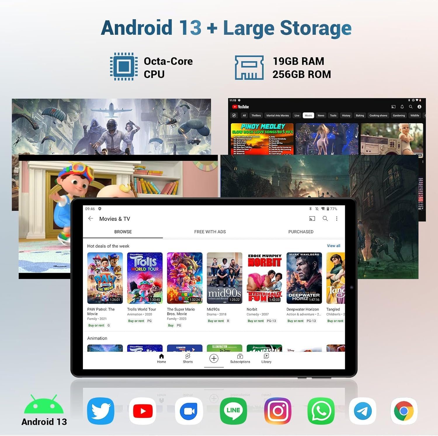 POWMUS Tablet (10,36