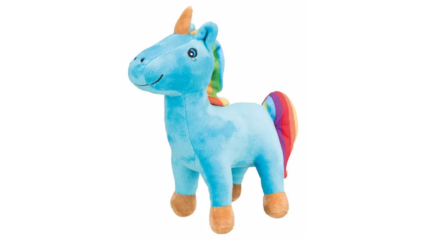 Trixie Plüsch Einhorn 25 cm Hundespielzeug