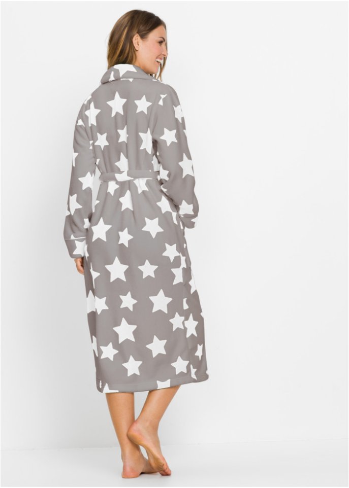 Fleece Bademantel