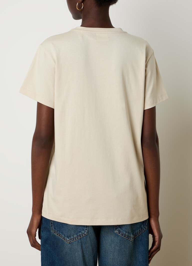 T-shirt Isabel Marant Aby in cotone biologico con logo
