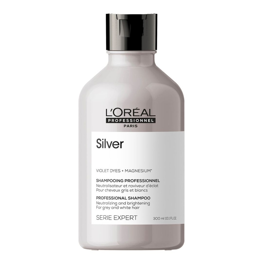 L'Oréal Professionnel Série Expert Silver Shampoing pour cheveux gris et blancs
