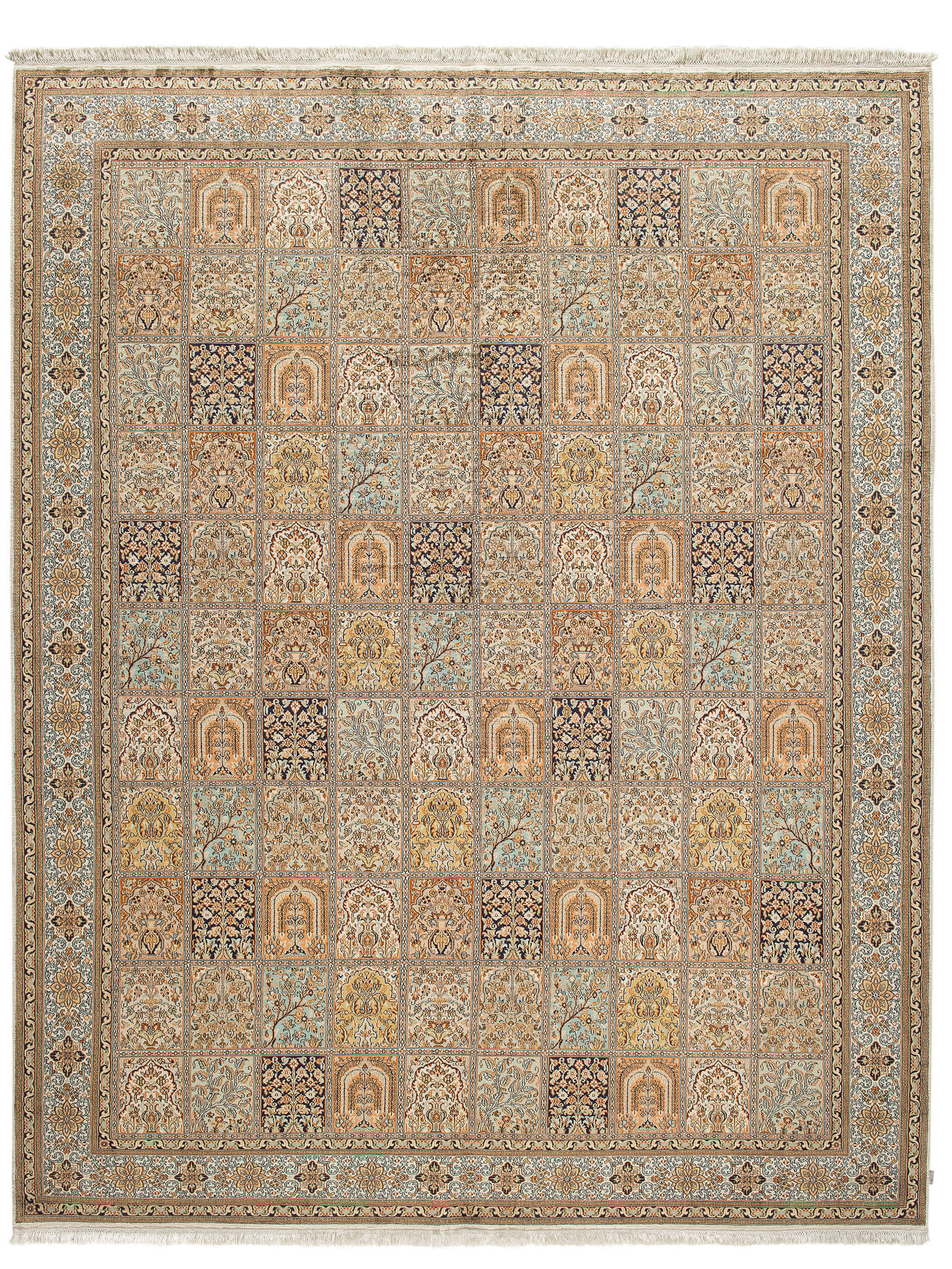 Kaschmir Seide 18/18 ca. 250 x 318 cm, Unikat / Einzelstück