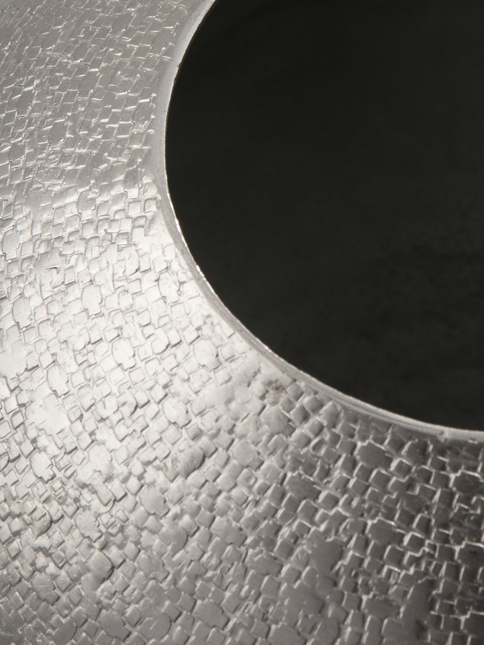 Ball Deko-Vase, Silber