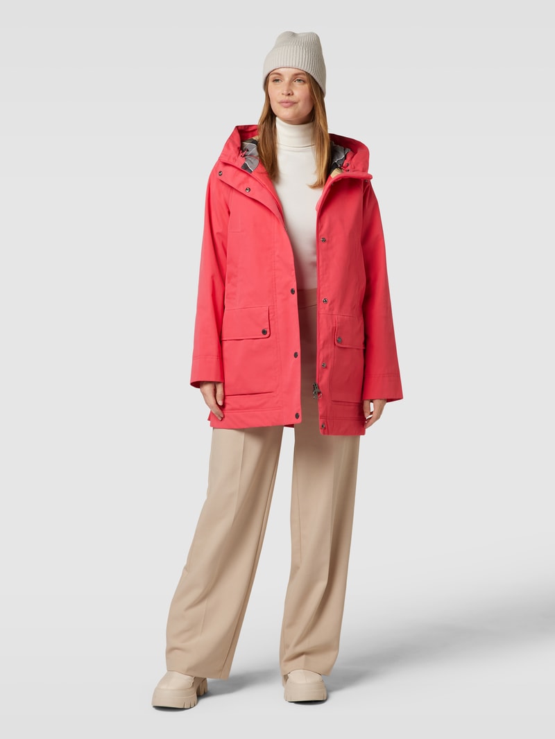 Jacke mit Eingrifftaschen Modell 'WINTER BEADNELL' in koralle