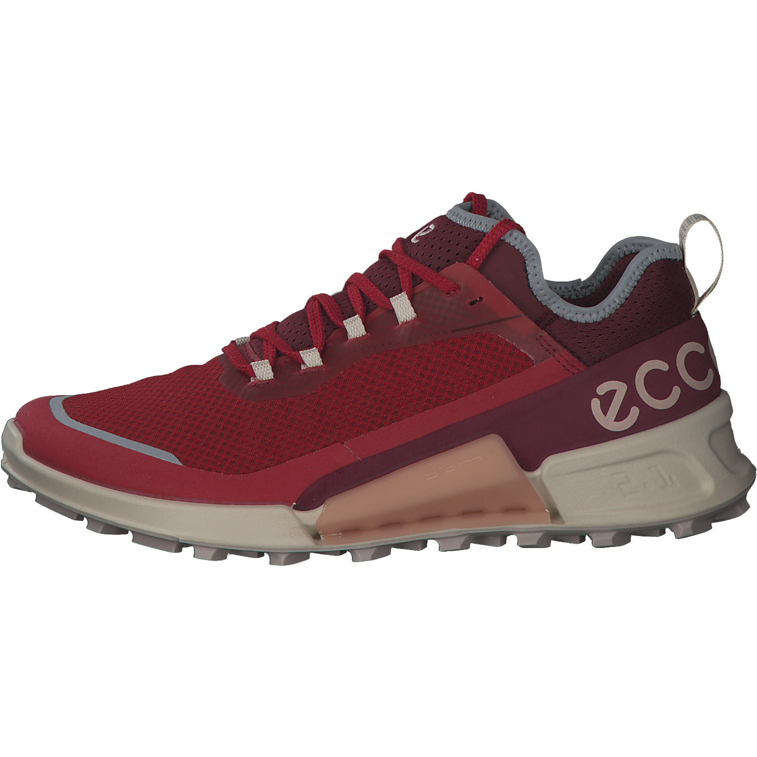 Ecco Biom 2.1 X Country W 822803, Sneakers Low, Damen, Rot