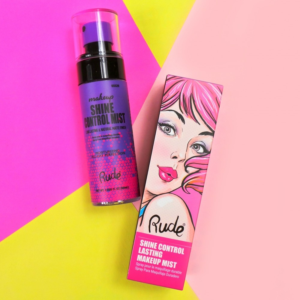 Rude Cosmetics RUDE Shine Control Lasting Makeup Mist Spray fixateur