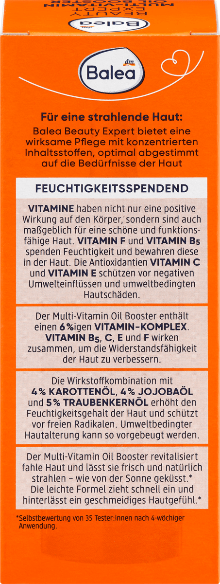 Gesichtsöl Beauty Expert Multi-Vitamin Oil Booster, 30 ml