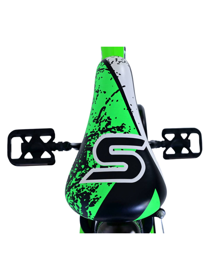 Volare Kinderfahrrad Sportivo für Jungen 16 Zoll Kinderrad Neon Schwarz Grün 4 Jahre günstig kaufen onesize